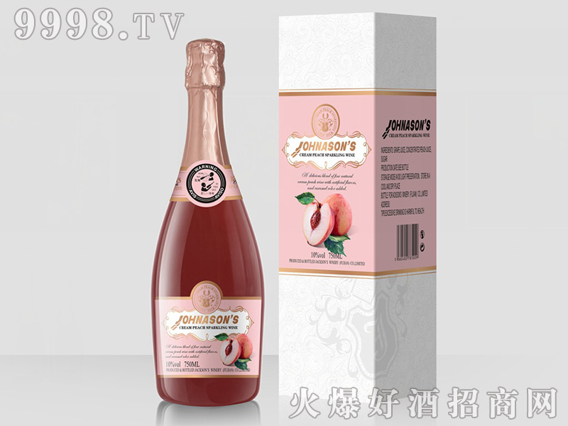 PEACH-SPARKLING-WINEҼtѾơ10750ml